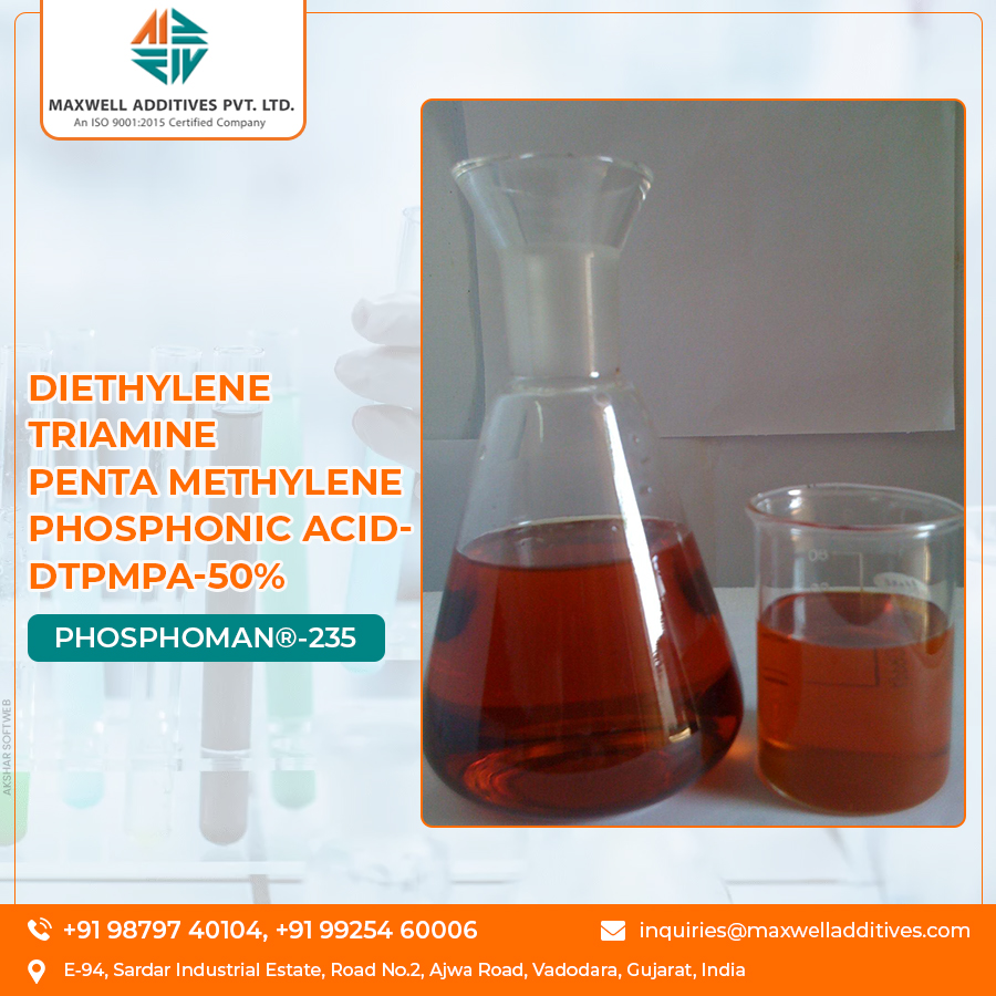 Diethylene Triamine Penta Methylene Phosphonic Acid DTPMP, DTPMP