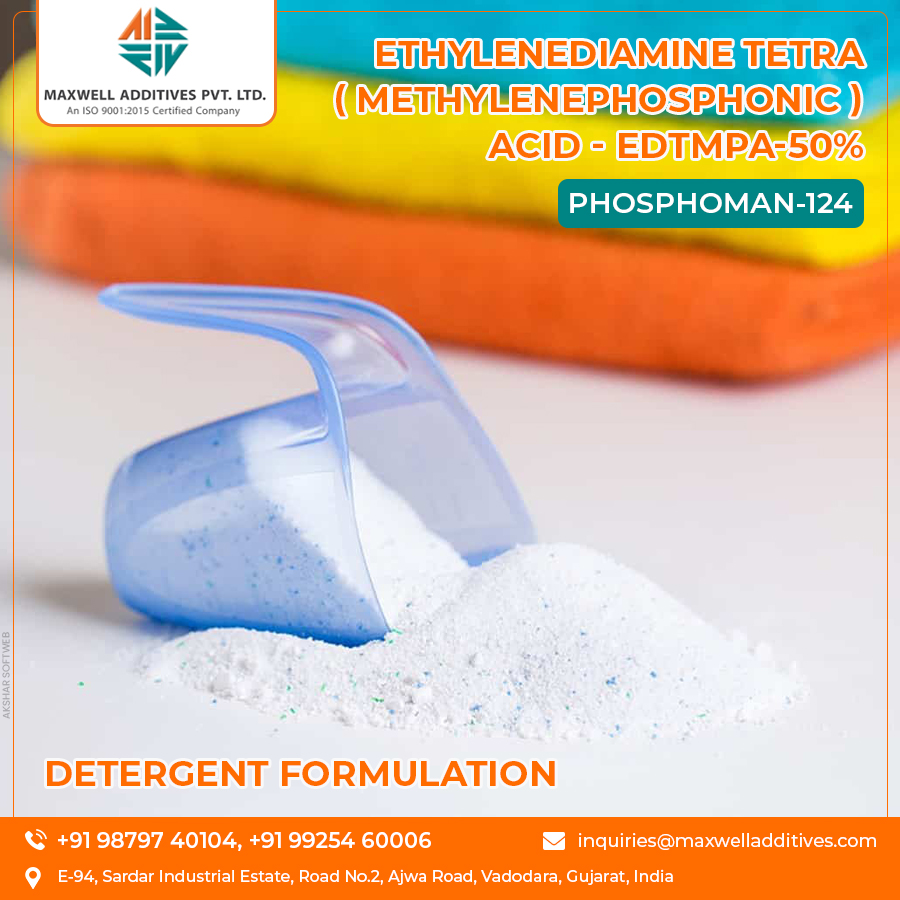Ethylenediamine Tetra(Methylenephosphonic) Acid - EDTMP, EDTMPA, EDTMP Acid, Speciality Chemicals 