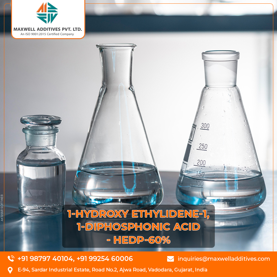 1-Hydroxyethane-1,1-diphosphonic Acid, HEDP Chemical, 1-Hydroxyethane-1,1-diphosphonic - HEDP, Speciality Chemicals 