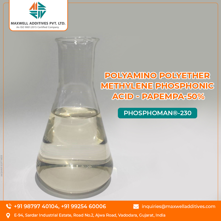 Polyamino Polyether Methylene Phosphonic Acid - PAPEMP, PAPEMP