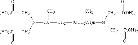 Polyamino Polyether Methylene Phosphonic Acid Structure Formula