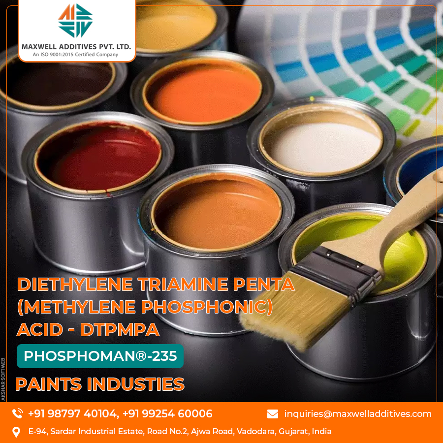 Diethylene Triamine Penta Methylene Phosphonic Acid DTPMP, DTPMP